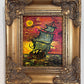 Original Acrylic painting by Serg Graff, Seascape Titled "Eclipse" , COA