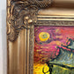 Original Acrylic painting by Serg Graff, Seascape Titled "Eclipse" , COA