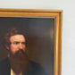 ORIGINAL 1860 Famous American Artist Henry Peters Gray (1819-1877) antique oil on canvas, portrait