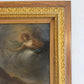 Late 17th Century European Baroque Oil Painting of Goddess and Cherub, Framed