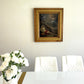 Late 17th Century European Baroque Oil Painting of Goddess and Cherub, Framed