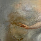 Late 17th Century European Baroque Oil Painting of Goddess and Cherub, Framed