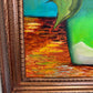 Modern Sunflowers Still Life Acrylic Painting in Van Gogh Style Signed 2025