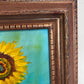 Modern Sunflowers Still Life Acrylic Painting in Van Gogh Style Signed 2025
