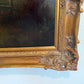 Large Vintage Oil Painting English Fox Hunt Horses Hounds Hunting Scene Signed