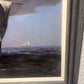 Large Antique T. BAILEY Original Oil Painting on board, Seascape, Framed