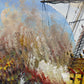 Original Maritime Oil Painting – Naval Battle Scene – Signed J. Harvey , Framed (Copy)