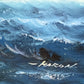 Seascape Original Oil Painting Tall Ship by Karon | Nautical Maritime Wall Art