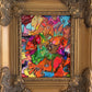 Original Abstract Painting Serg Graff "UFO" Surreal Fantasy Pop Art, COA