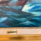 Large Sailing Ship Oil Painting "Sea Wanderer" Maritime Seascape, Signed Framed
