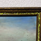 Vintage Original Oil painting on canvas Seascape, Sailing Ship in the ocean