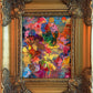 Original Abstract Painting Serg Graff "Kikoriki " Surreal Fantasy, COA