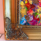 Original Abstract Painting Serg Graff "Kikoriki " Surreal Fantasy, COA