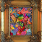Original Abstract Painting Serg Graff "Butterfly Madness " Surreal Fantasy, COA