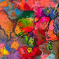 Original Abstract Painting Serg Graff "Butterfly Madness " Surreal Fantasy, COA