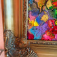 Original Abstract Painting Serg Graff "Butterfly Madness " Surreal Fantasy, COA