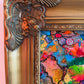 Original Abstract Painting Serg Graff "Butterfly Madness " Surreal Fantasy, COA
