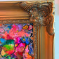 Original Abstract Painting Serg Graff "Butterfly Madness " Surreal Fantasy, COA
