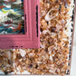 Serg Graff Original "Yelmar" Acrylic Ship Painting | Seashell Frame Coastal Art