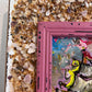 Serg Graff Original "Yelmar" Acrylic Ship Painting | Seashell Frame Coastal Art