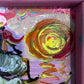 Serg Graff Original "Yelmar" Acrylic Ship Painting | Seashell Frame Coastal Art