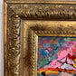Serg Graff Original “Lamara” Ship Painting | Gold Ornate Frame | Nautical