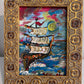 Serg Graff Original “Yeloria” Ship Painting | Gold Ornate Frame | Nautical