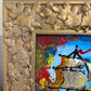 Serg Graff Original “Brigel” Acrylic Ship Painting | Gold Leaf Frame | Nautical