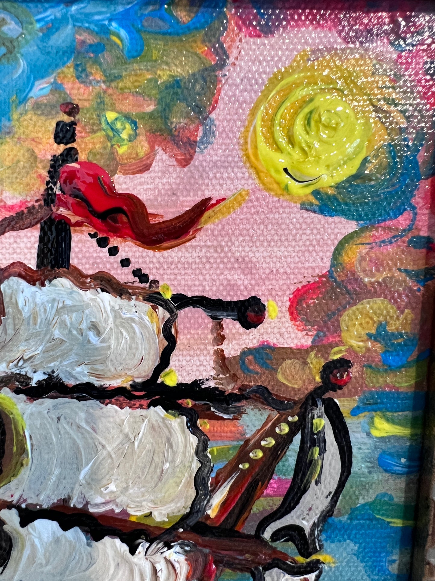 Serg Graff Original “Eldoria” Ship Painting | Gold Ornate Frame | Nautical