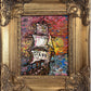 Serg Graff Original “Solaria” Ship Painting | Gold Ornate Frame | Nautical