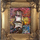 Serg Graff Original “Solaria” Ship Painting | Gold Ornate Frame | Nautical