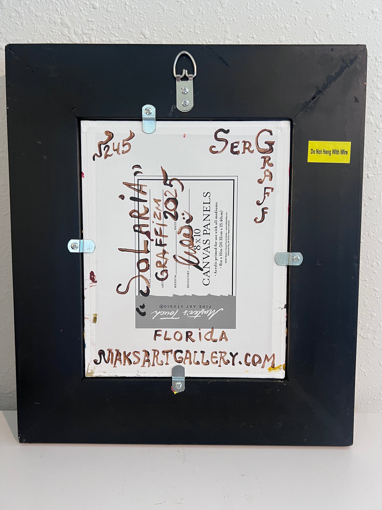 Serg Graff Original “Solaria” Ship Painting | Gold Ornate Frame | Nautical