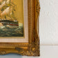 Baill Tall Ship Oil Painting Sailing Ship Seascape, Maritime Nautical Wall Art