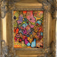 Serg Graff "Juggling Clown Original Abstract Painting Colorful Contemporary Art