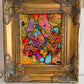 Serg Graff "Juggling Clown Original Abstract Painting Colorful Contemporary Art