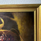 Antique 19th century Original Oil Painting on canvas, Still Life, Framed