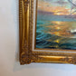 Preston Willis Signed Original Oil Painting Tall Ship Seascape Framed Maritime