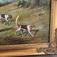 M. Aarinon Original Oil Painting, English Fox Hunt Scene, Horses & Hounds