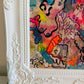 Serg Graff "Phantom Theatre" Original Acrylic Painting Whimsical Abstract Framed