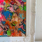 Serg Graff "Phantom Theatre" Original Acrylic Painting Whimsical Abstract Framed