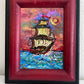 Serg Graff Original Pirate Ship Painting "Brimkeil" Acrylic Nautical Art