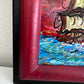 Serg Graff Original Pirate Ship Painting "Brimkeil" Acrylic Nautical Art