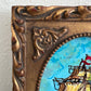 Serg Graff Original “Mirage” Ship Painting | Gold Ornate Frame | Nautical