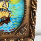 Serg Graff Original “Mirage” Ship Painting | Gold Ornate Frame | Nautical