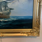 Ronald Original Oil Painting Tall Ship at Sea Maritime Nautical Ocean Seascape