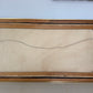 Huge Vintage Oil Painting Stormy Ocean Waves Rocky Coast Signed Framed 66.5"