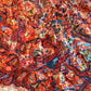Serg Graff Endorphin Original Textured Acrylic Mixed Media Abstract Art Framed
