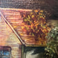 Vintage M. Jaffe English Original Oil Painting Cottage River Scene HorsesFramed