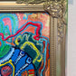 Original Painting on Canvas by Serg Graff, "Alen Inside the Suit ", Cosmic Art