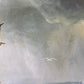 Large oil painting on canvas, seascape, Sailing Ship in the Stormy Ocean, Signed